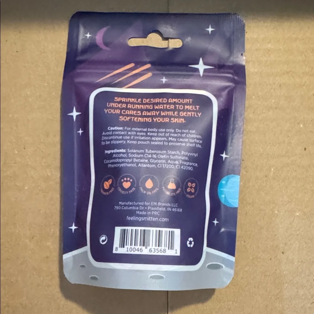 Cosmic Berry Confetti Soap - New in Package